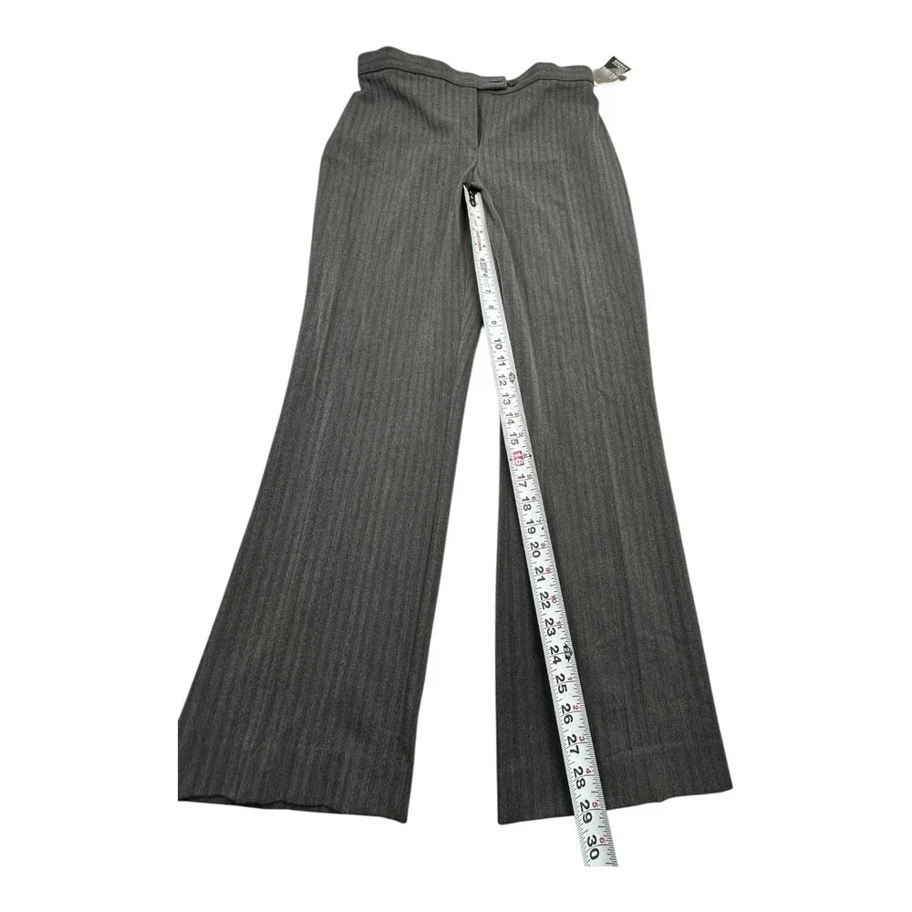 East 5th Petite Secretly‎ Slender Black Herringbone Pants Size 12P